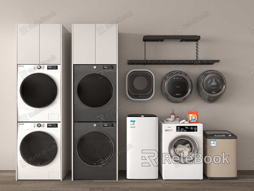 Modern Washing Machine Washing Machine Combination Wall Hanging Washing Machine Mini Washing Machine model