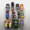 Modern Game Machine 3d model
