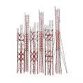 Traffic Tower Signal Tower 3d model