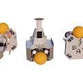 Kicking Soccer Robot 3d model