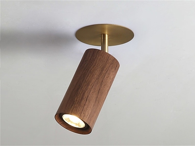 Solid wood spotlight model