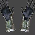Weapon class hand armor 3d model