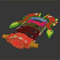 Sci-fi Items Sci-fi Components High-tech Components Sci-fi Equipment Sci-fi Scene Sci-fi Environment Game Scene 3d model