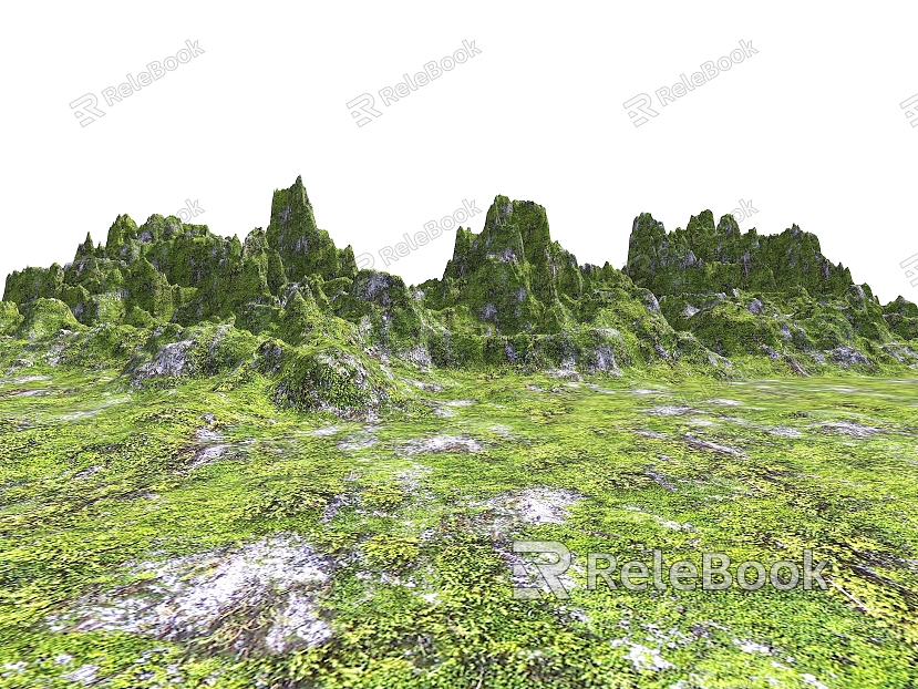 modern mountains mountains mountain park landscape mountains mountains terrain mountain park nature mountain micro-terrain model