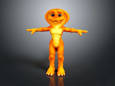 Modern Game Character Monster Monster Troll 3d model Modern Game Character Monster Monster Troll 3d model