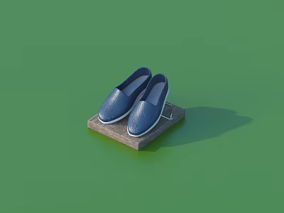 Shoes sneaker 3d model