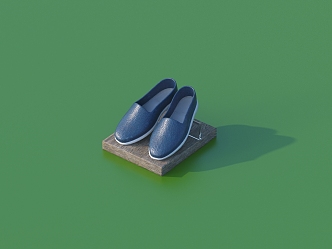 Shoes sneaker 3d model