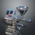 Industrial ZL80 Machine With Stainless Steel Hopper Control Panel And Extruder