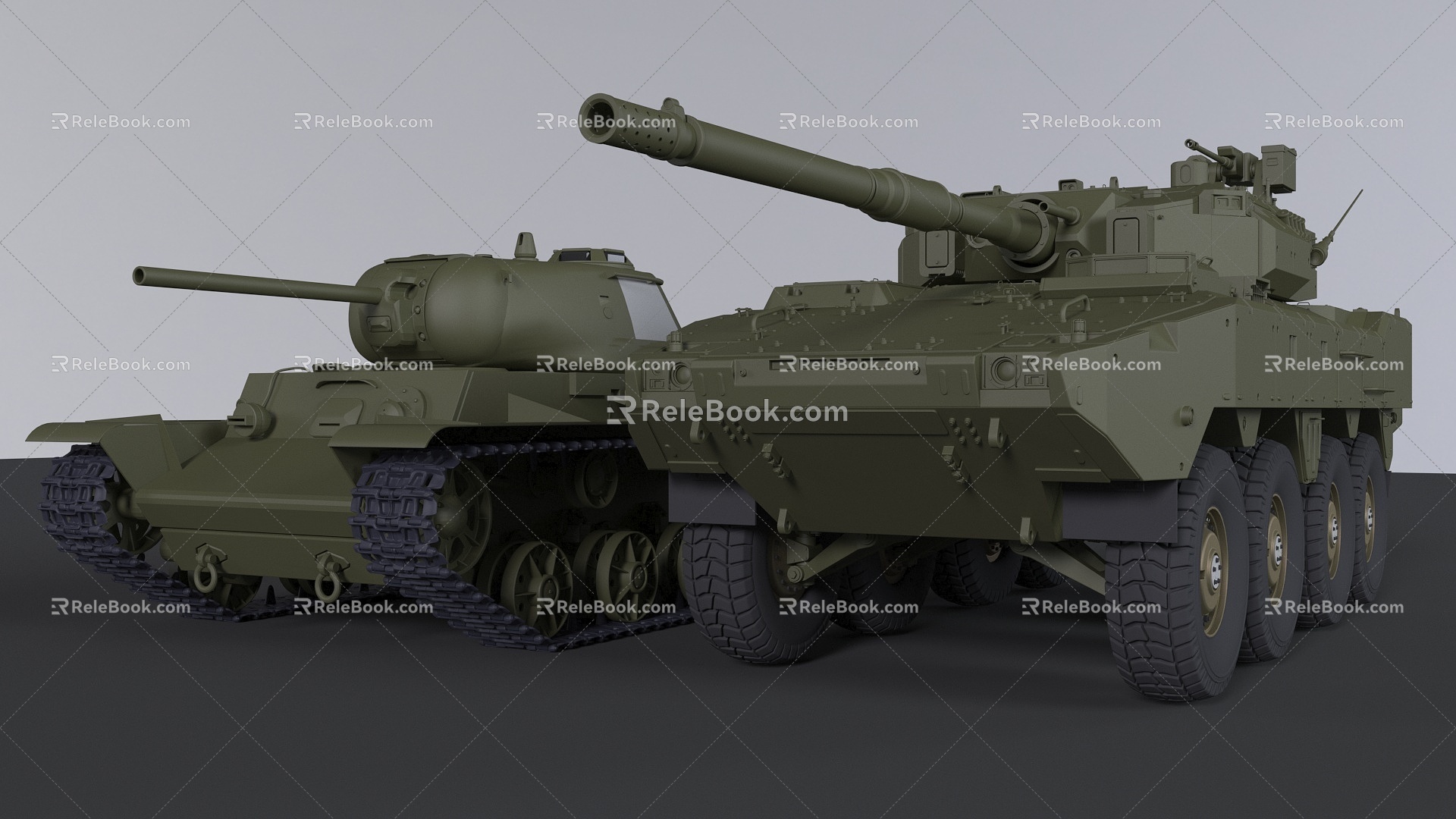 Tank Destroyer Artillery 3d model