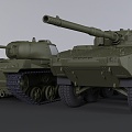 Tank Destroyer Artillery 3d model