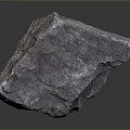 Purple Gray Natural Stone Material With Rough Surface And Textured Design