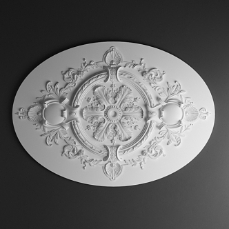 Lamp panel 3d model