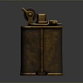 Lighter Mechanical Lighter Kerosene Lighter Windproof Lighter Realistic 3d model