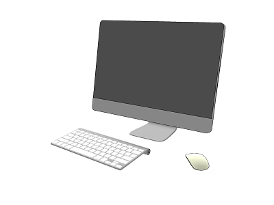modern computer 3d model modern computer 3d model