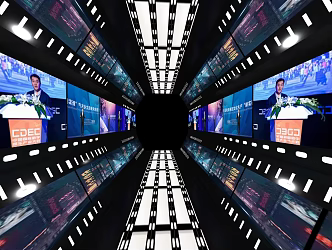 modern channel 3d model