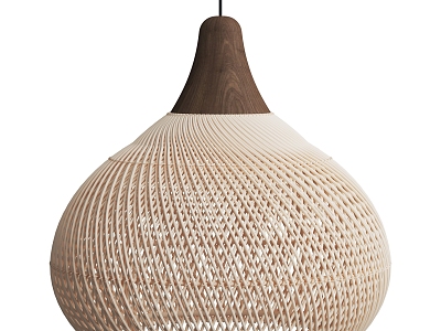 Rattan chandelier-Ji chandelier model