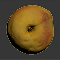 Fresh Ripe Yellow And Red Peach On Dark Background With Juicy Texture