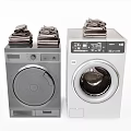 Washing machine SU model 3d model