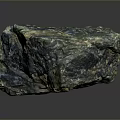 Natural Wood Stone With Blue Yellow Color And Rough Surface Texture