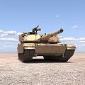 M1A1 Abrams Main Station Tank M1A1 Abrams Main Station Tank US Army Tank Armored Vehicle Troops Carrier 3d model