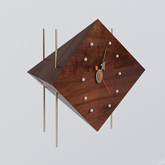 Light Luxury Clock 3d model