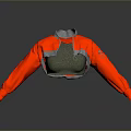 Modern Red and Gray Jacket with Long Sleeves Front Zipper and Practical Design
