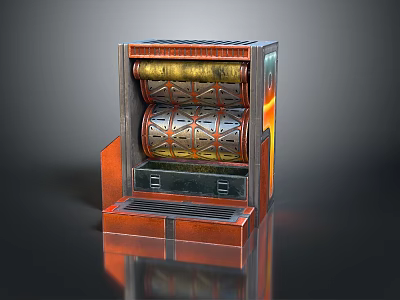 lathe machine tool lathe machining turning rotary lathe modifier cnc machine 3d model