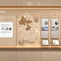 Sales Office Development Map Display With Location Team Portraits And Project Information