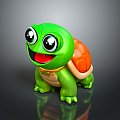 Turtle Turtle Cartoon Turtle Snapping Turtle Chickbill Turtle Reptile Cold Blooded Animal Reptile Reptile Class 3d model