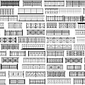 Various Fence Design Styles With Different Patterns And Structures