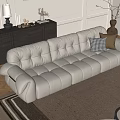 Modern Multiplayer Sofa 3d model