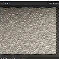 Modern concave-convex mosaic modeling background wall 3d model