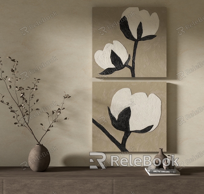 Quiet Wind Decorative Painting model