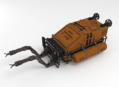 Industrial LOFT deep sea detector 3d model