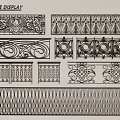 Ornamental Railings With Various Decorative Patterns And Intricate Design