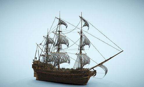 European Sailing 3d model