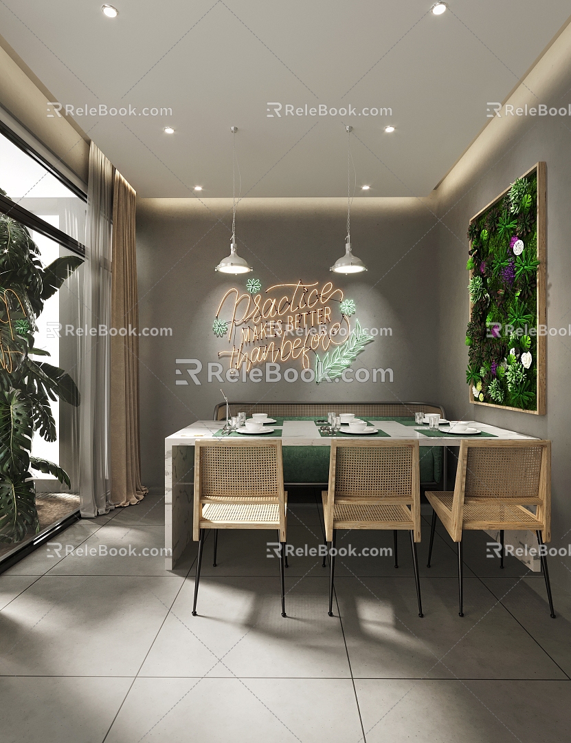 The Silent Restaurant 3d model