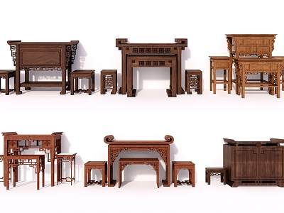 Chinese-style Buddhist Table Buddhist Cabinet for Kan Divine Table Fragrance Table Eight Immortals Table Buddhist Shrine Worship Table Buddhist Pavilion Buddhist Hall model