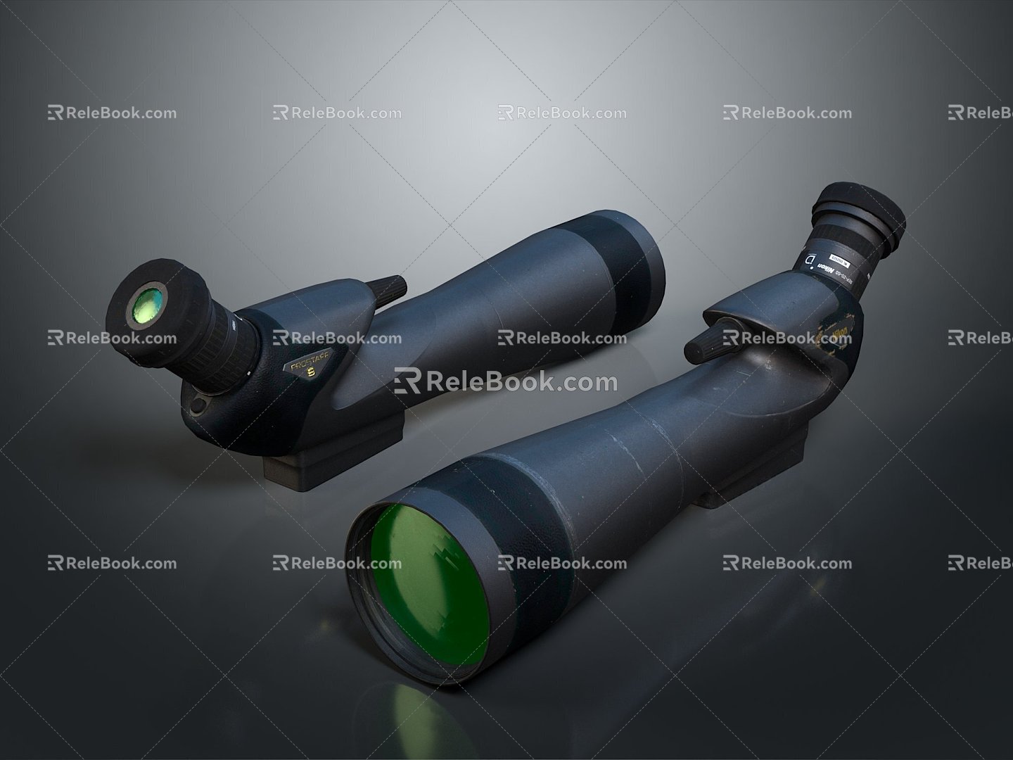 astronomical telescope space telescope telescope observation equipment physical equipment binoculars 3d model