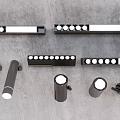 Modern Black And White Downlights And Spotlights For Home Lighting Design