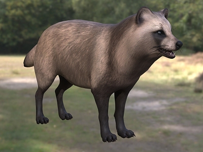 Modern Smokie Animal Creatures 3d model