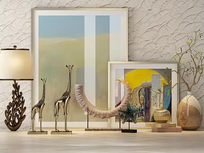 Modern Ornament Combination Decorations Ornament Combination 3d model