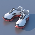 shoes sneaker running shoes basketball shoes 3d model