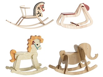 Trojan Horse Children's Toy Trojan Horse 3d model