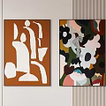Simple Hanging Painting 3d model