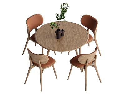 Casual Table and Chair Dining Table and Chair model