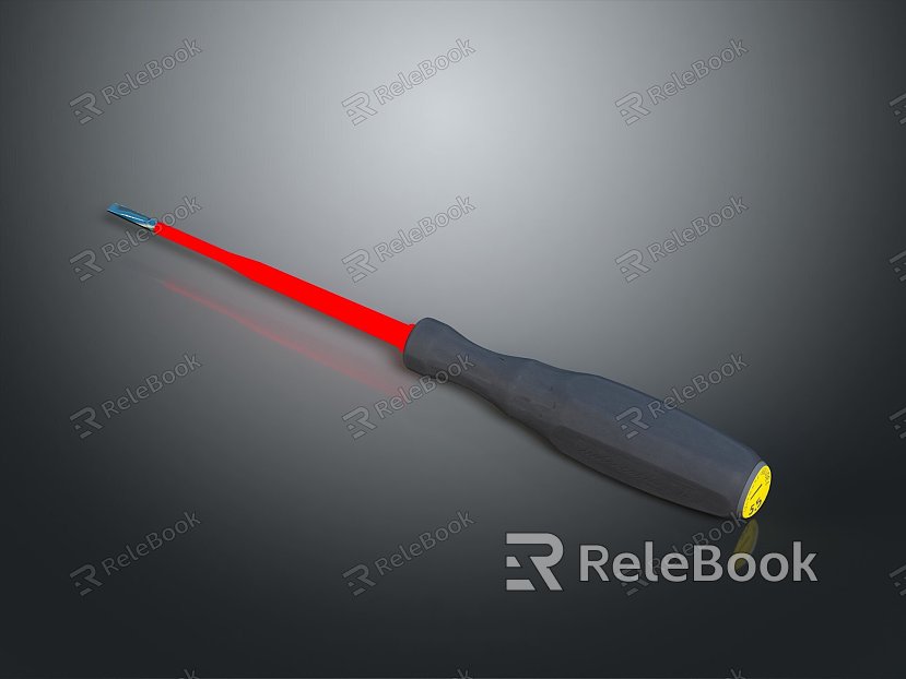 Screwdriver flat screwdriver Phillips screwdriver screwdriver screwdriver tool hardware tool processing tool model