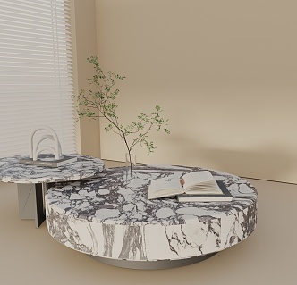 Modern coffee table 3d model