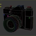 Vintage ZENIT TTL Camera Retro Analog Electronic Device With Lens And Classic Design