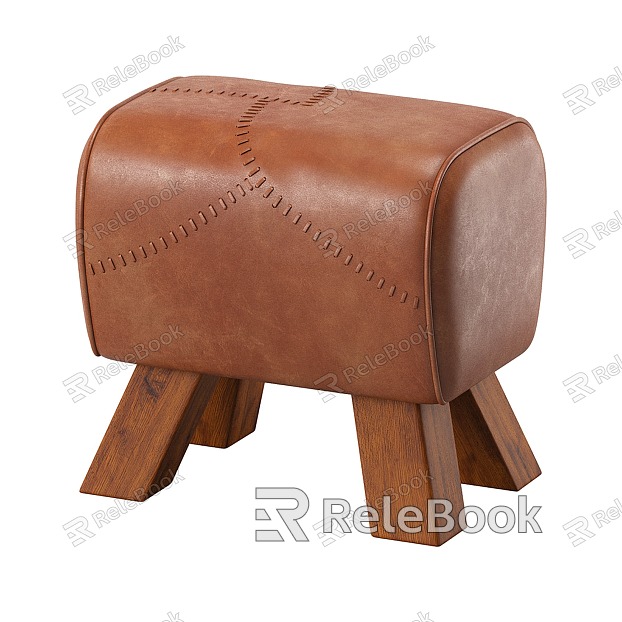 Italian Poliform sofa stool model